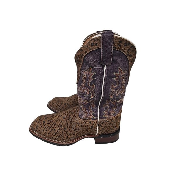 Laredo Men's Square Toe Cowboy Western Boot 7826 Brown Size 9D - Picture 4 of 7